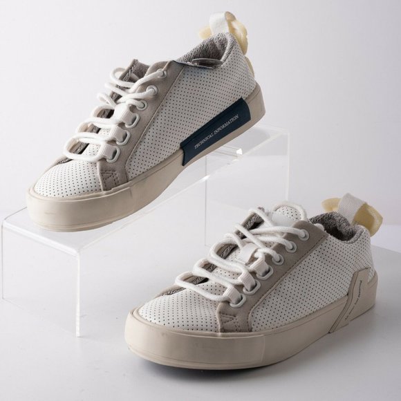 zara white trainers